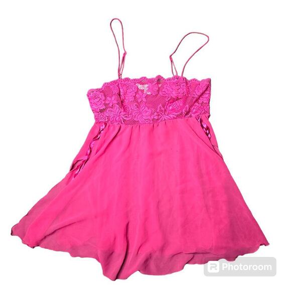 Victoria's Secret Vintage Pink Babydoll Slip - Picture 1 of 8